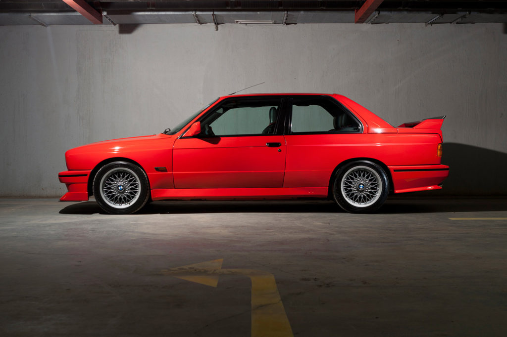 90's collectible sports car BMW M3