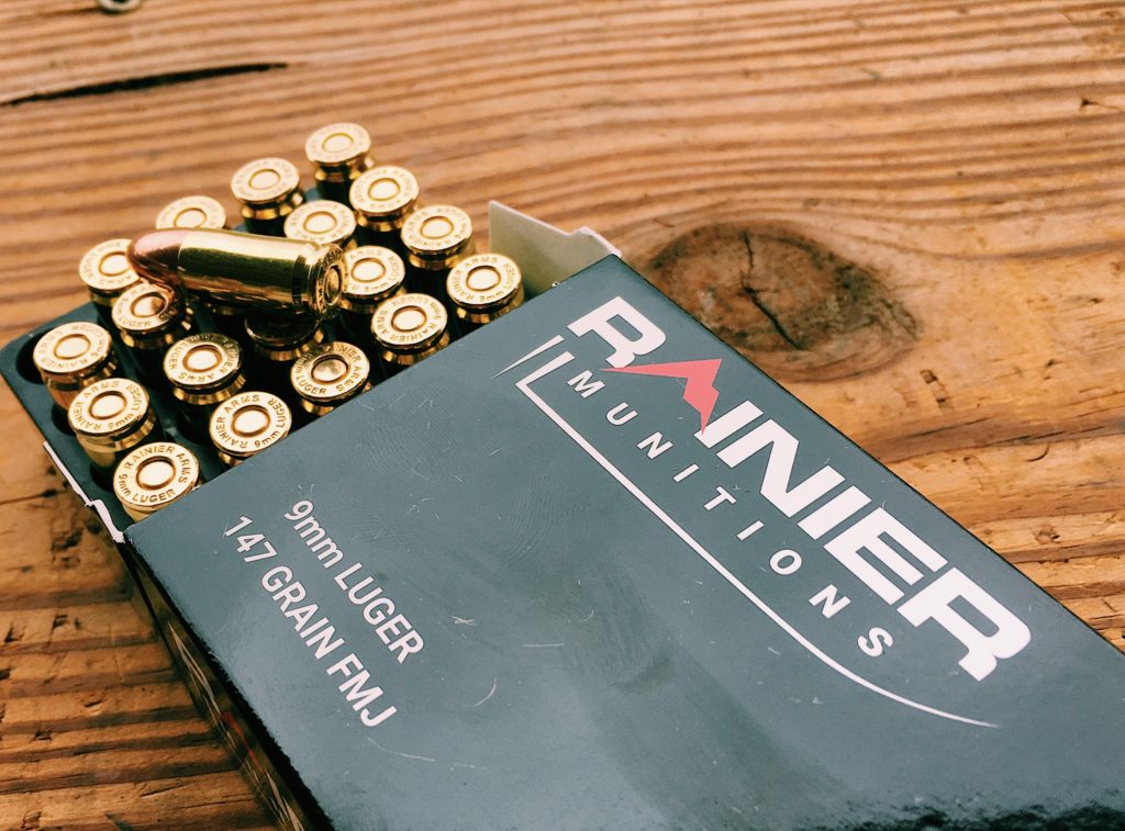 Rainier Munitions 9MM 147 Grain Ammo