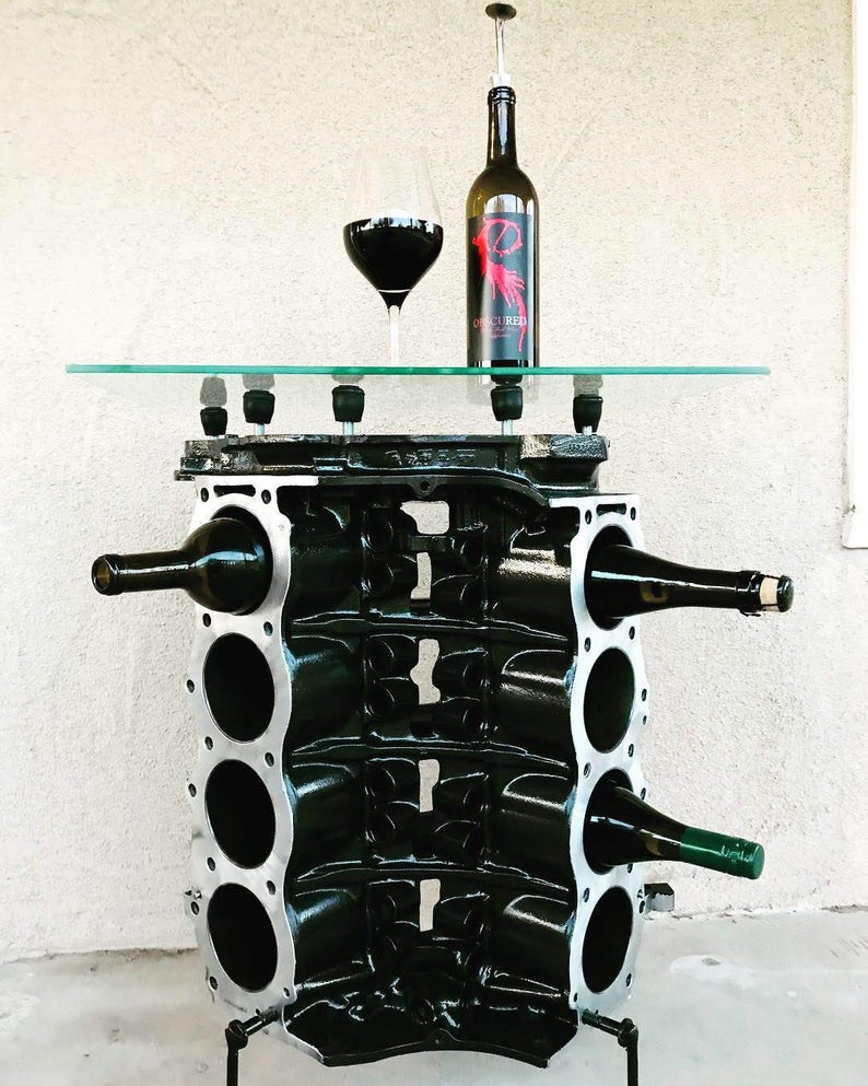 @BensautomotiveDecor wine rack table