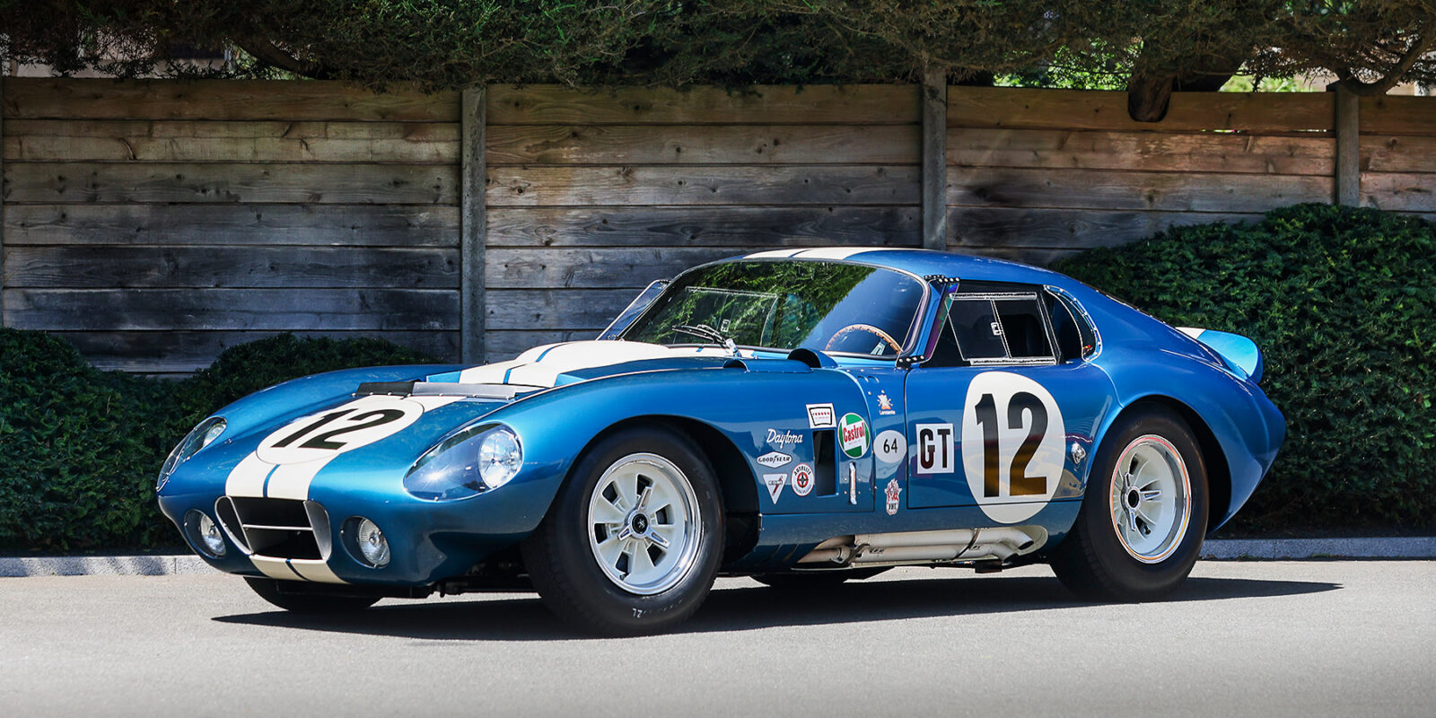 1964 Shelby Cobra Daytona Coupe, the highest-selling car of Monterey Car Week 2026 at $42.9 million